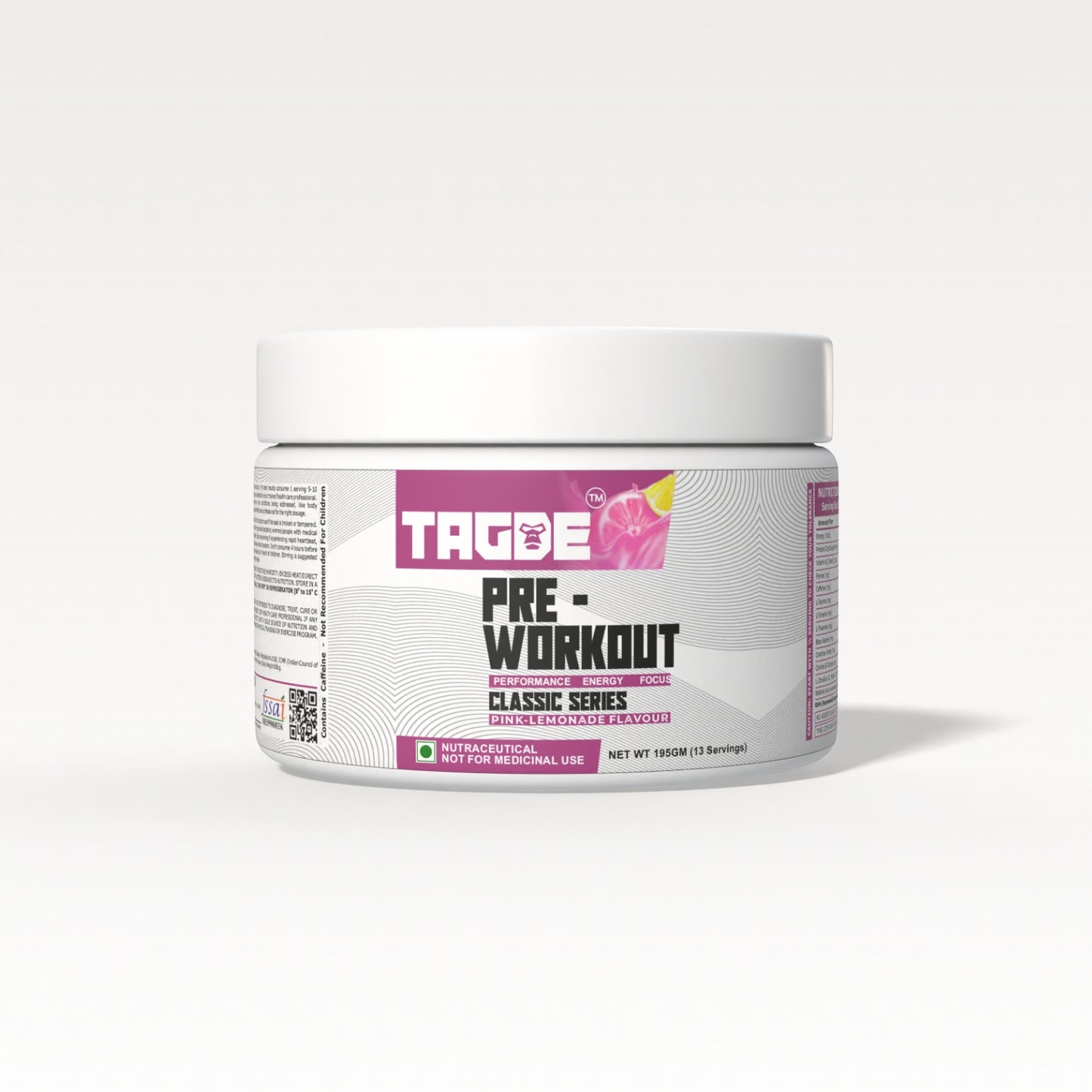 Pre-Workout- Pink Lemonade (195 gm) + Extreme Pump & Hydration