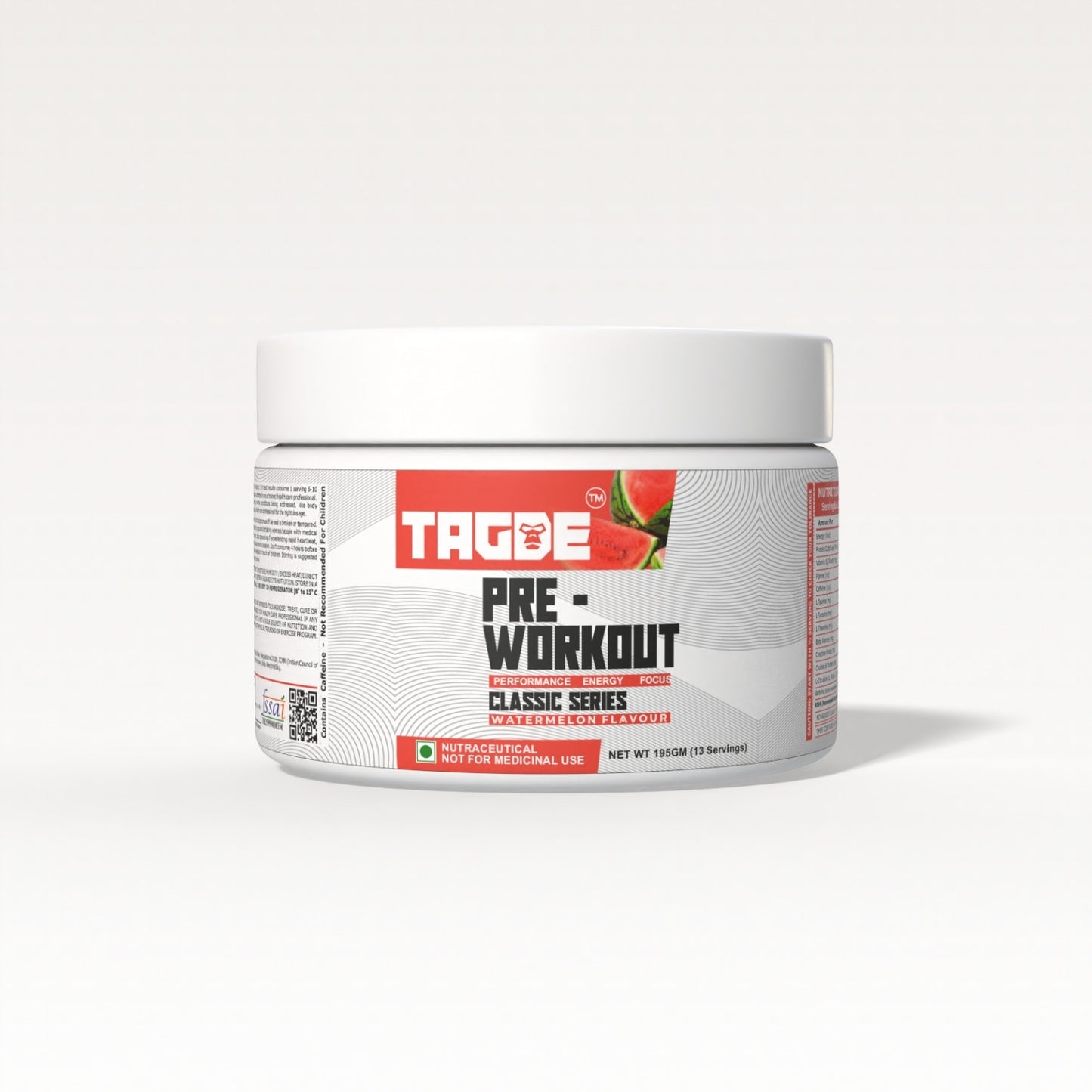 Pre-Workout- Watermelon (195 gm) + Extreme Pump & Hydration